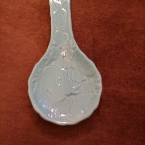 Pioneer Women turquoise spoon rest